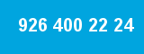 926 400 22 24